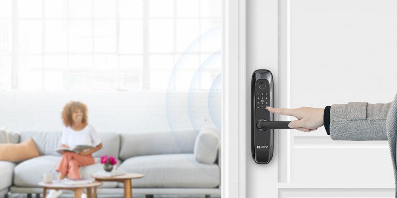 Cerradura Inteligente EZVIZ CS-L2 – Huella, Clave y Timbre Integrado