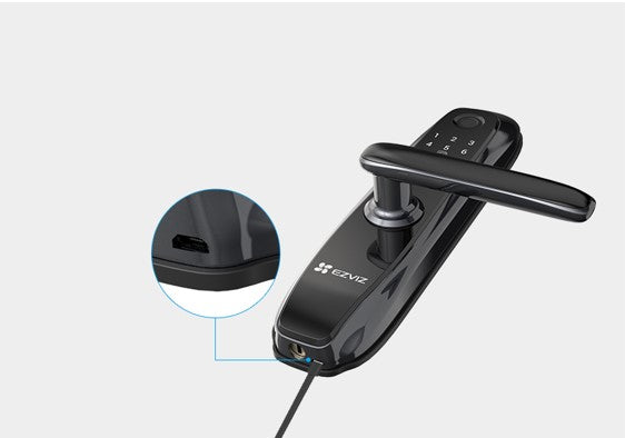 Cerradura Inteligente EZVIZ CS-L2 – Huella, Clave y Timbre Integrado