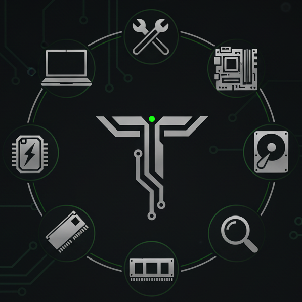 Banner de servicios con símbolo TERA